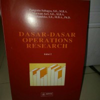 Image of Dasar-Dasar Operations Research