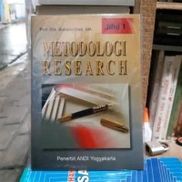 Image of Metodologi Research Jilid 1