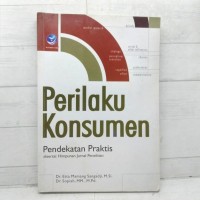 Image of Perilaku Konsumen: Pendekatan Praktis