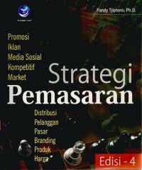 Image of Strategi Pemasaran Edisi 4